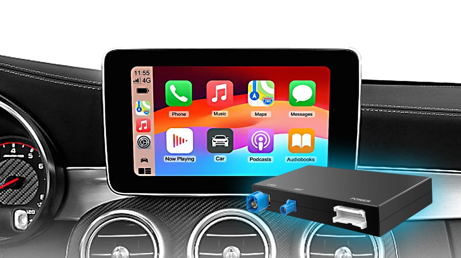 Mercedes-Benz NTG 5,0 5,1 carplay android auto evtech_cz